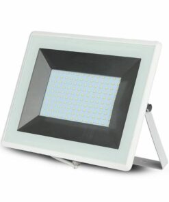 LED Reflektor, E-Series, 100W, Studená biela, 8500lm, biely