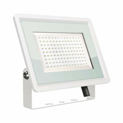 LED Reflektor, F-SERIES, 100W, Teplá biela, 8700lm, biely