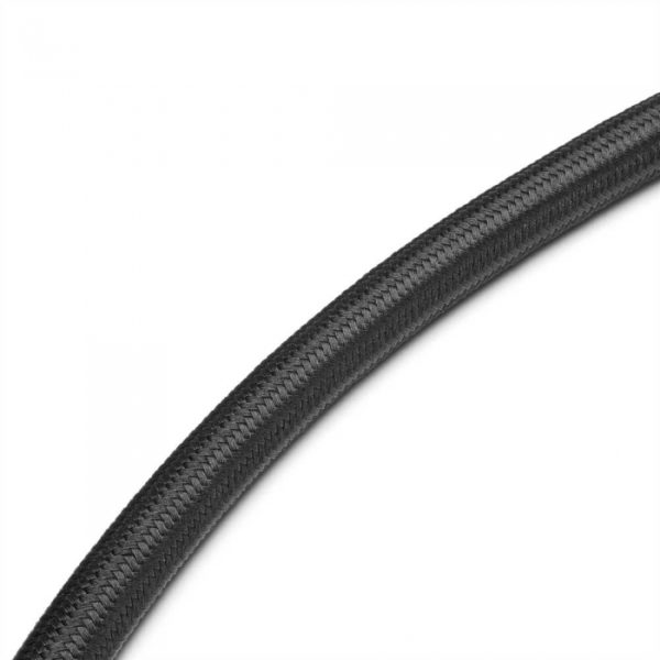 Textilný kábel v čiernej farbe 5 x 2,5 mm² - (10m balenie)
