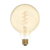 LED EDISON žiarovka G125 so zlatým sklom - E27, 4W, 250lm, Teplá biela, Stmievateľná | Daylight Italia