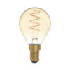 LED EDISON žiarovka G45 so zlatým sklom - E14, 2.5W, 136lm, Teplá biela, Stmievateľná | Daylight Italia