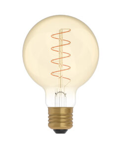 LED EDISON žiarovka G80 so zlatým sklom - E27, 4W, 250lm, Teplá biela, Stmievateľná | Daylight Italia