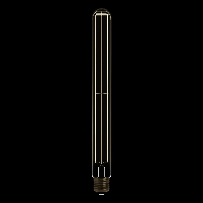 LED EDISON žiarovka T32 so zlatým sklom - E27, 7.8W, 806lm, Teplá biela, Stmievateľná | Daylight Italia