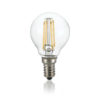LED FILAMENT žiarovka - SFERA - E14, Denná biela, 4W, 520lm | Ideal Lux