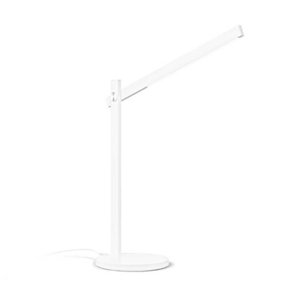 LED stolová lampa PIVOT TL so spínačom a stmievačom v bielej farbe | Ideal Lux