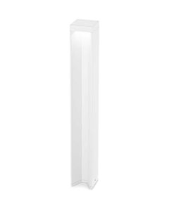 LED záhradná stojacia lampa KURT PT 3000K, IP54, biela farba | Ideal Lux
