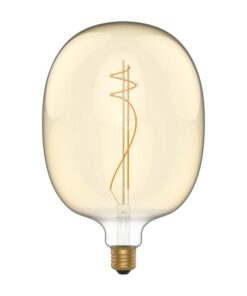 LED zlatá žiarovka Ellipse 170 - 8.5W, E27, Stmievateľná, 806lm
