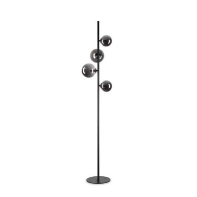 Luxusná podlahová lampa PERLAGE PT4 v matnej čiernej farbe