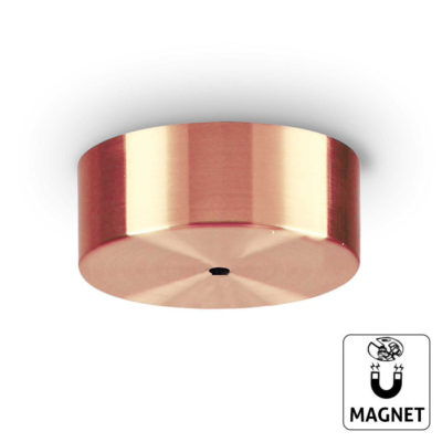 Magnetická stropná rozeta v medenej farbe | Ideal Lux