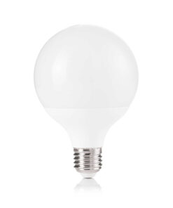 Mliečna LED žiarovka GLOBUS, E27, 15W, Denná biela, 1820lm | Ideal Lux