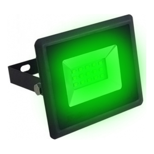 Reflektor LED E-Series 10W, Zelená farba osvetlenia, 850lm.
