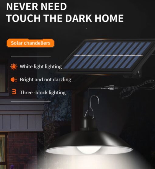 Solárna lampa s ďialkovým ovládačom a vstavaným LED svetlom Superfire FF10-B - Image 5