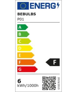 LED žiarovka s porcelánovým efektom E14, CRI95, G50, 5.9W, 2700K, Stmievateľná – Obrázok 6