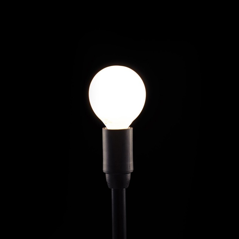 LED žiarovka s porcelánovým efektom E14, CRI95, G50, 5.9W, 2700K, Stmievateľná
