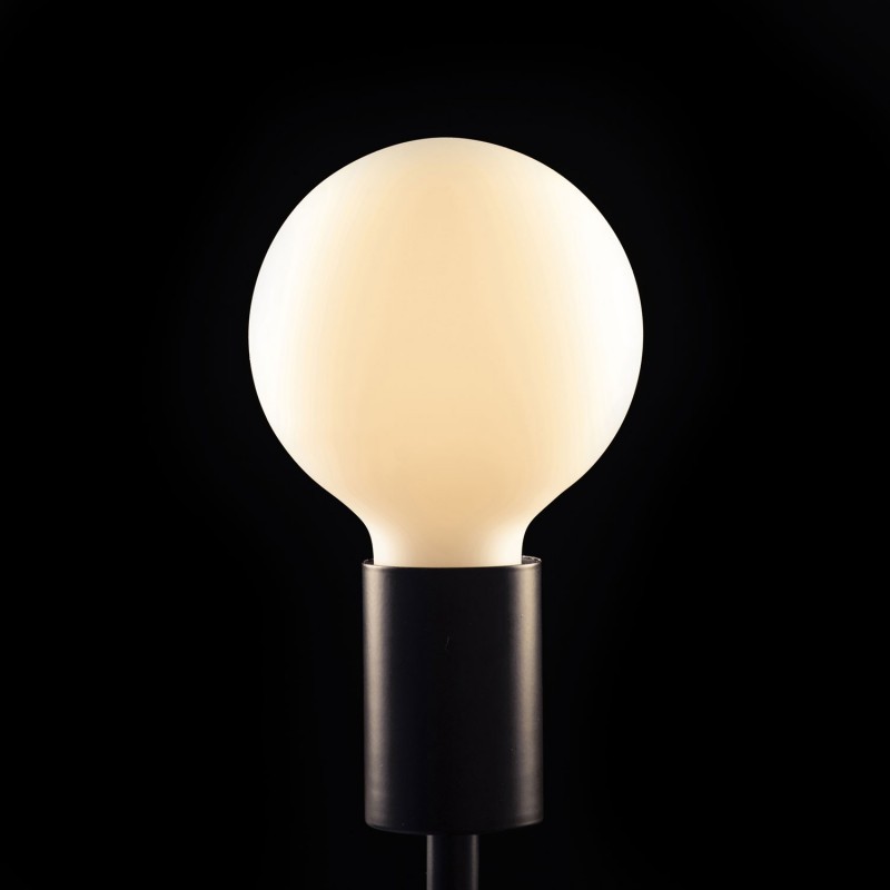 LED žiarovka s porcelánovým efektom E27, CRI95, G95, 7.2W, 2700K, Stmievateľná