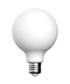 LED žiarovka s porcelánovým efektom E27, CRI95, G95, 7.2W, 2700K, Stmievateľná
