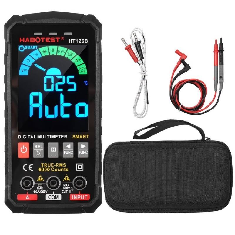 Univerzálny digitálny multimeter Habotest HT126B.