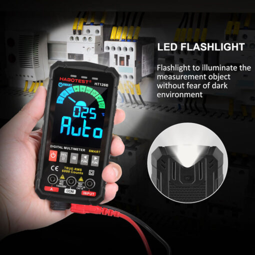 Univerzálny digitálny multimeter Habotest HT126B - Image 6