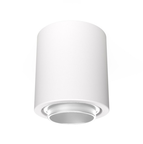 Objímka nástennej alebo stropnej lampy E27 - IP44, biela farba