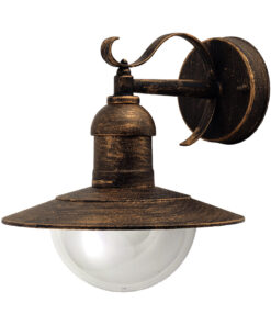 Prémiové vonkajšie nástenné svietidlo IMPERIAL VINTAGE GOLD, IP44