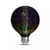 3D FIREWORKS, LED Dekoratívna žiarovka - SPHERE, E27, 3W, 20lm1