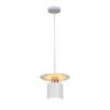 Závesná lampa NORDIC v bielom farebnom prevedení