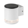 Záhradná nástenná LED lampa so solárnym panelom 1W, IP44, biela farba1