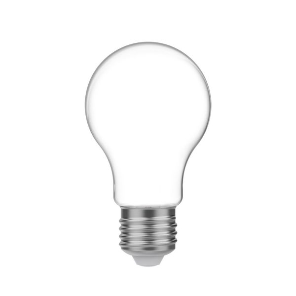 LED mliečna Edison žiarovka A60, E27, 4W, 2700K, 470Lm1