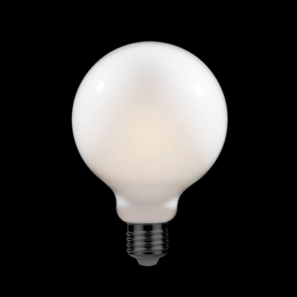 LED mliečna žiarovka G95, E27, 4W, 2700K, 470Lm2