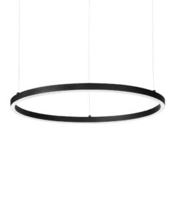LED Stmievateľný luster ORACLE SLIM SP D90, 3000k, 4600lm, čierna farba | Ideal Lux