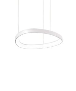Oválny závesný luster GEMINI SP D42 v bielej farbe | Ideal Lux