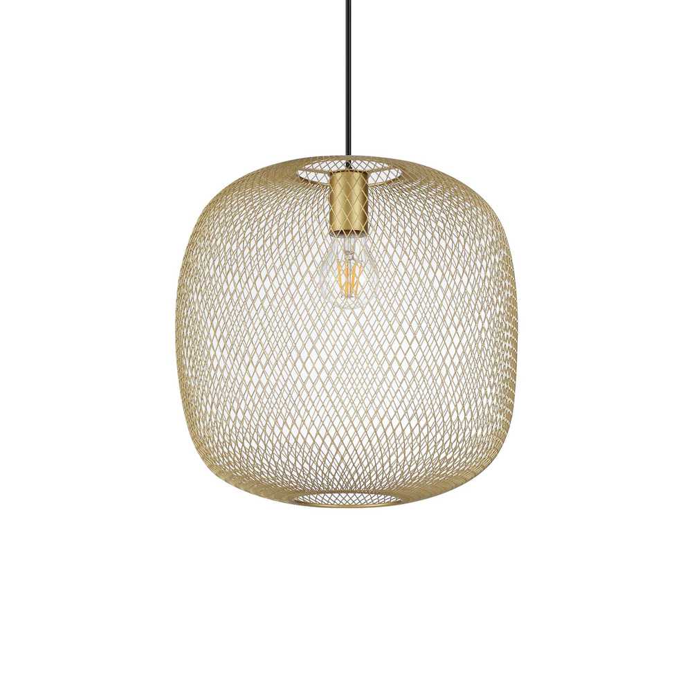 Závesné svietidlo so sieťovým tienidlom NET SP1 D34 GOLD | Ideal Lux