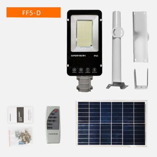 Solárna lampa FF5-D Superfire, IP65, 486W, 1400lm, 20000mAh - Image 4