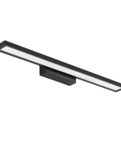 Svietidlo nástenné LED v čiernej farbe, 40cm, 7W