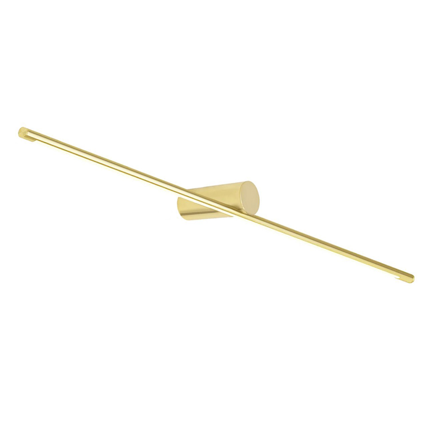 Moderné nástenné LED svietidlo v zlatej farbe, 80cm, 13W