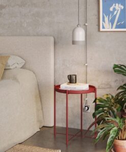 Dvojfarebné keramické tienidlo Campana Mini XS, dove farba – Obrázok 3