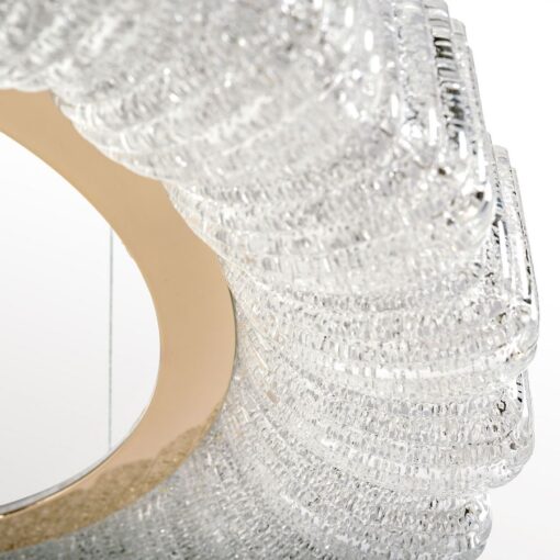 LED závesná lampa Gold Glamour 40 cm - Image 5