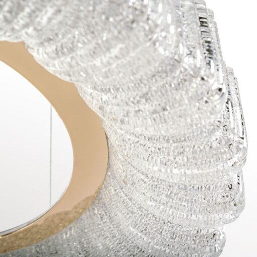 LED závesná lampa Gold Glamour 60cm - Image 5