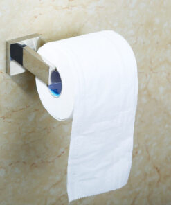 Držiak na toaletný papier s chrómovým povrchom – Obrázok 3