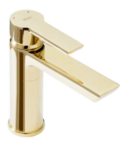 Alternative view of Nízka umývadlová batéria, zlatá farba