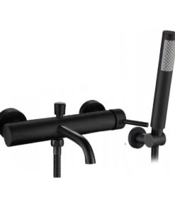 Kúpeľňová vaňová batéria v čiernej farbe