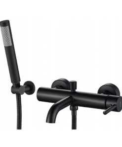 Alternative view of Kúpeľňová vaňová batéria v čiernej farbe