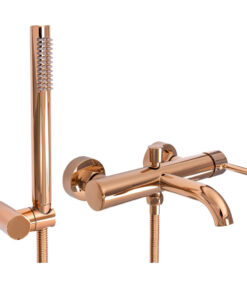 Alternative view of Kúpeľňová vaňová batéria v ružovo zlatej farbe