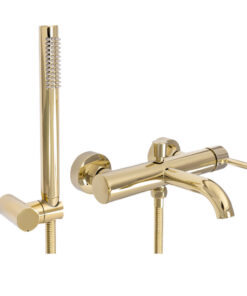 Alternative view of Kúpeľňová vaňová batéria v zlatej farbe