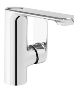 Alternative view of Vodovodná batéria s LCD displejom ukazovateľom teploty vody, chrómová farba