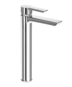 Vysoká umývadlová batéria, chrómová farba