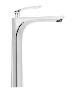 Alternative view of Vysoká dizajnová umývadlová batéria v chrómovej úprave