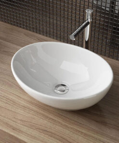 Alternative view of Vysoká umývadlová vodovodná batéria v chrómovej farbe