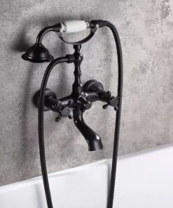 Alternative view of Retro vaňová batéria v čiernom antickom prevedení