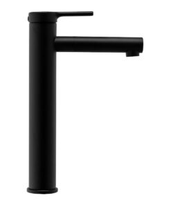 Alternative view of Batéria umývadlová vysoká v čiernej farbe